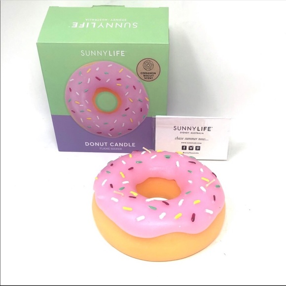 Sunnylife Other - NEW Sunnylife Australia Donut Scented Candle